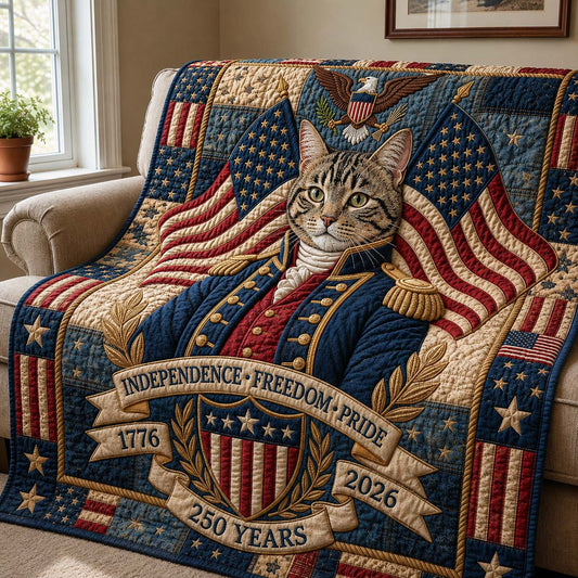 Liberty General Cat Quilted Blanket GDTONTD846