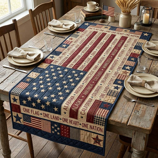 United Threads Quilted Table Runner GDTONTD87