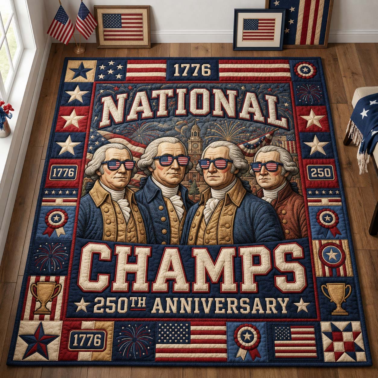 National Champs 250 Area Rug GDTONTD941