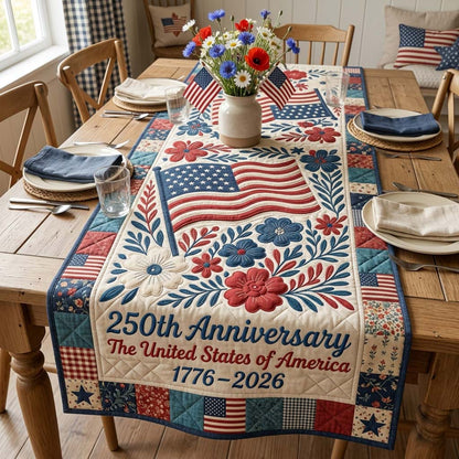 Floral Liberty Quilted Table Runner GDTONTD95