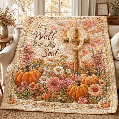 Autumn Soul Peace Quilted Blanket GDTONTD975