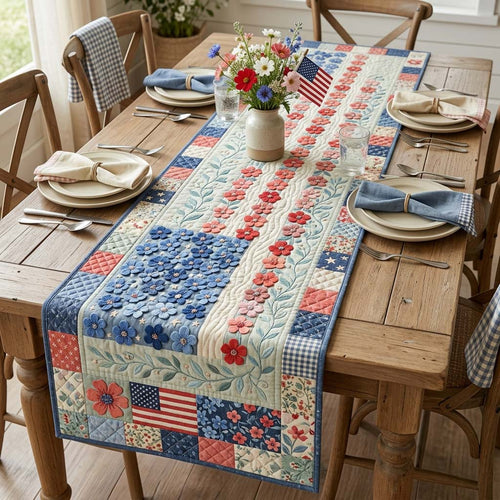Liberty Garden Quilted Table Runner GDTONTD98