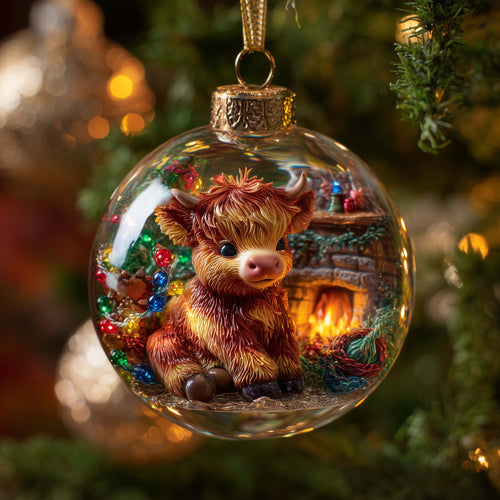 Naughty Baby Christmas Mica Ornament GFSPQA164