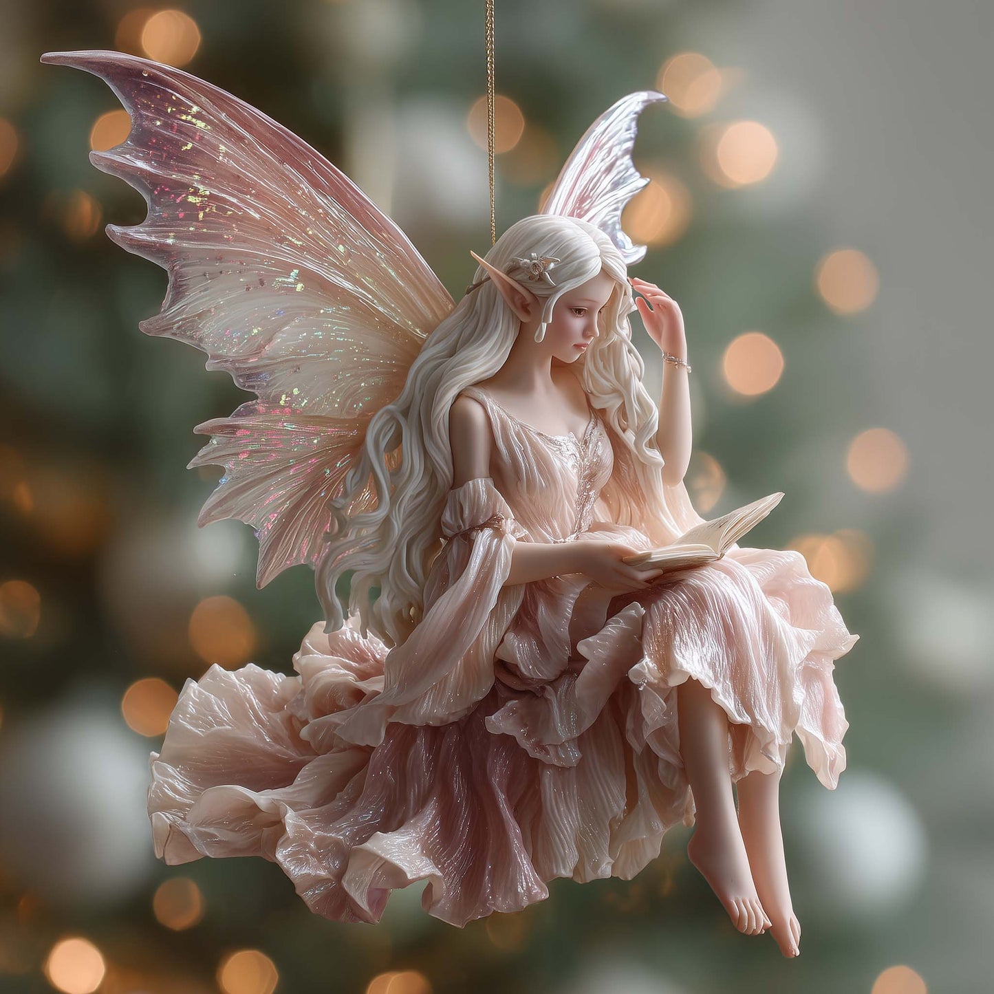 Star Flit Christmas Mica Ornament GFSPTG136
