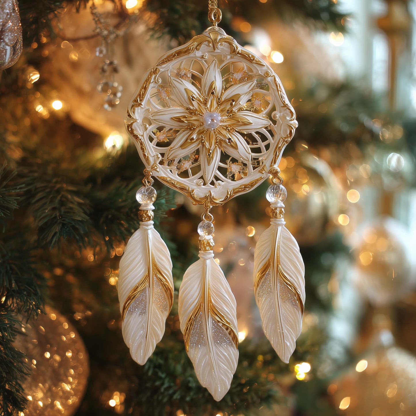 Dreamcatcher Christmas Mica Ornament GFSPTG167