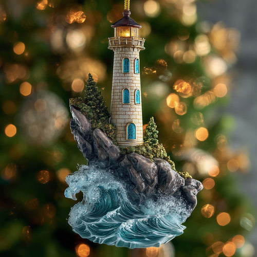 Beacon Glow Christmas Mica Ornament GFSPTG74