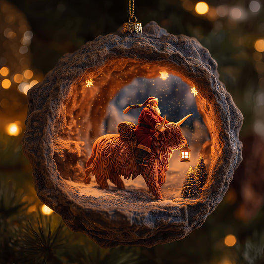 Highland Charm Christmas Mica Ornament GFSPYC119