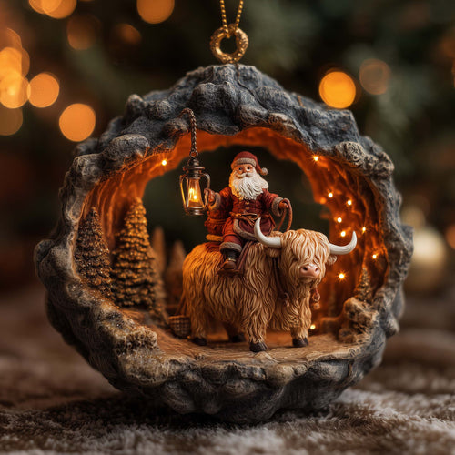 Highland Charm Christmas Mica Ornament GFSPYC120