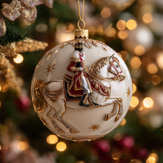 Christmas Horse Christmas Mica Ornament GFSPYC127
