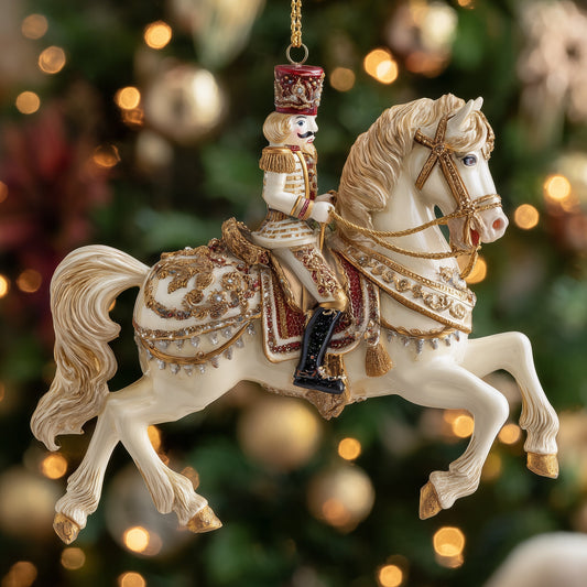 Christmas Horse Christmas Mica Ornament GFSPYC128