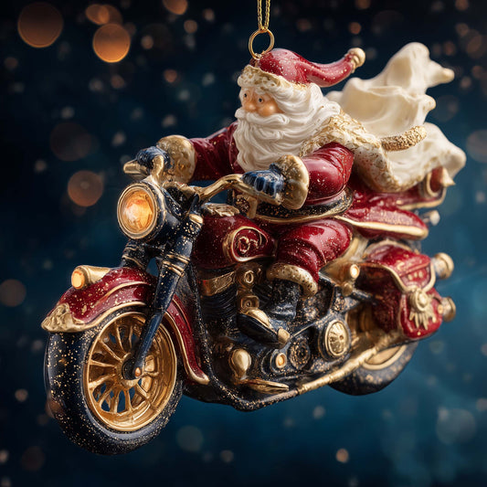 Jolly Engine Christmas Mica Ornament GFSPYC169