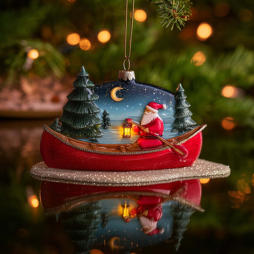 Jolly Engine Christmas Mica Ornament GFSPYC170