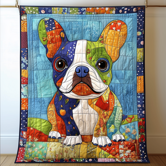 French Bulldog Quilted Blanket GFTOAB032
