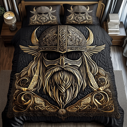 Viking 3-Piece Quilted Bedding Set GFTOAB1319
