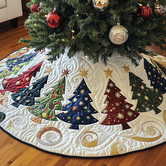 Christmas Tree Quilted Tree Skirt GFTOAB1686