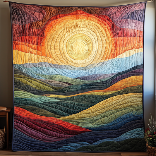 Stunning Sunshine Quilted Blanket GFTOAB2638