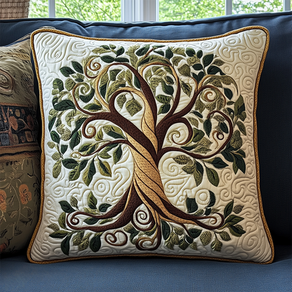 Tree Of Life Quilted Pillow Case GFTOAB2973