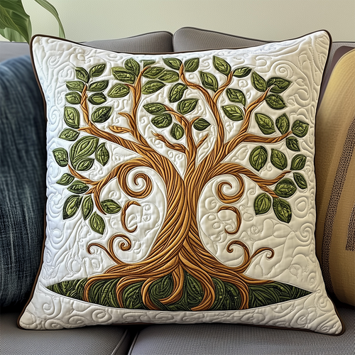 Tree Of Life Quilted Pillow Case GFTOAB2977