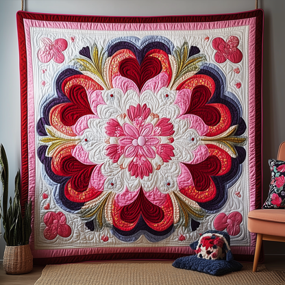 Wholeness of the Heart Quilted Blanket GFTOAB3015