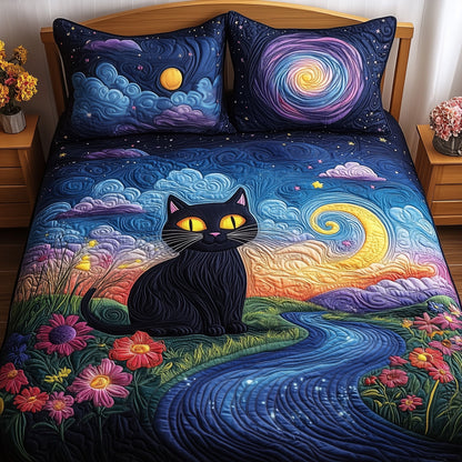 Stellar Paws 3-Piece Quilted Bedding Set GFTOAB3120