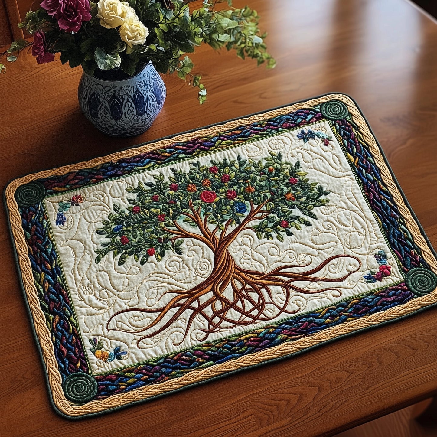 Tree Of Life Quilted Placemat GFTOAB3254