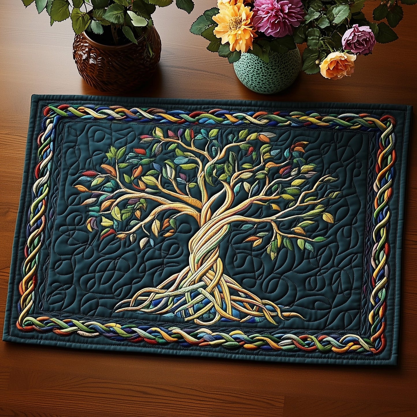 Tree Of Life Quilted Placemat GFTOAB3256