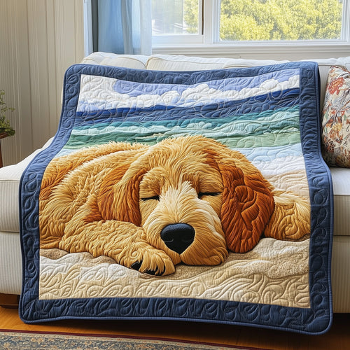 Beachside Doodle Rest Quilted Blanket GFTOAB3347