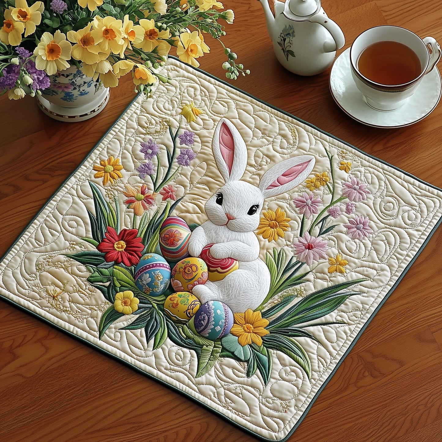 Springtime Blessings Quilted Placemat GFTOAB3357