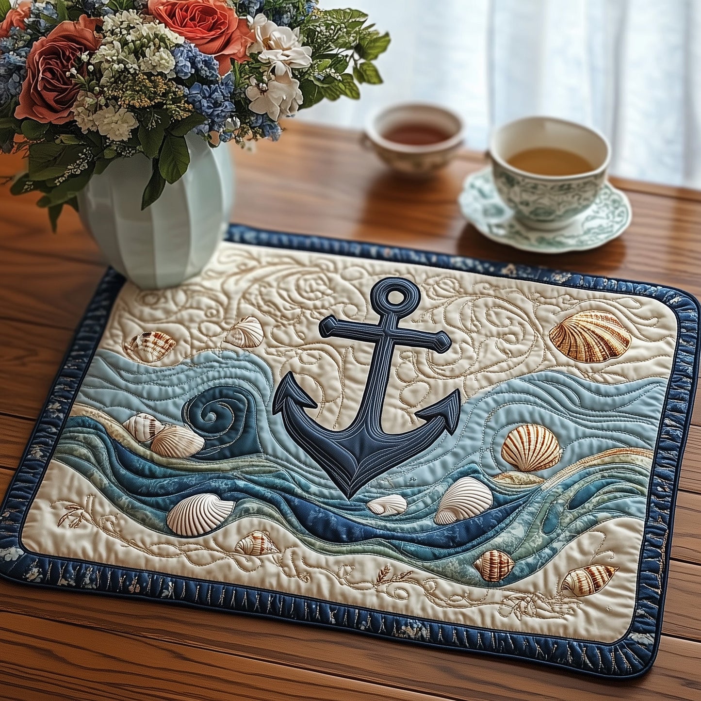 Nautical Life Quilted Placemat GFTOAB3472