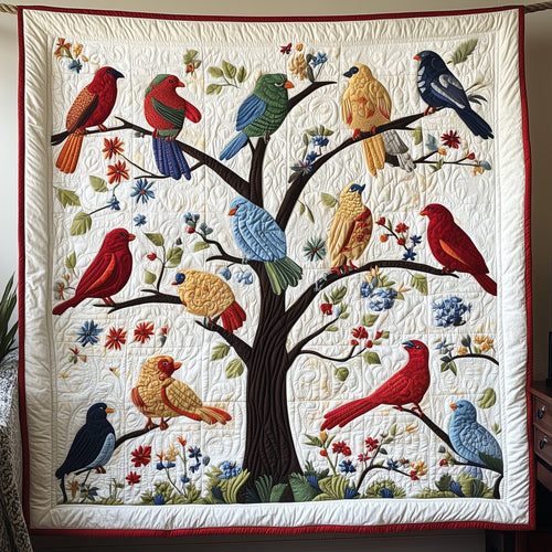 Melodies of Spring Quilted Blanket GFTOAB3669