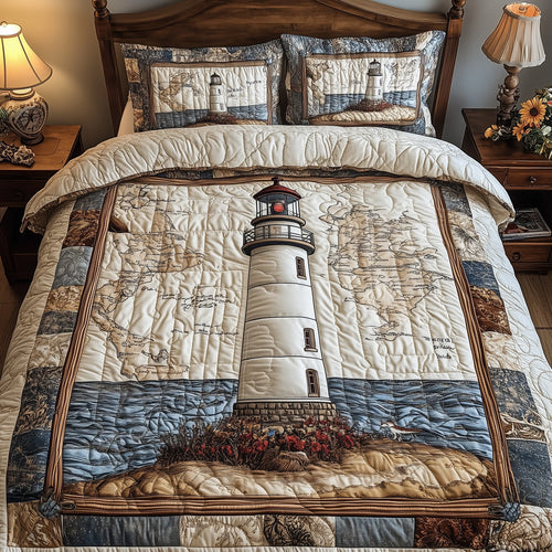 Path of the Mariners 3-Piece Quilted Bedding Set GFTOAB3876