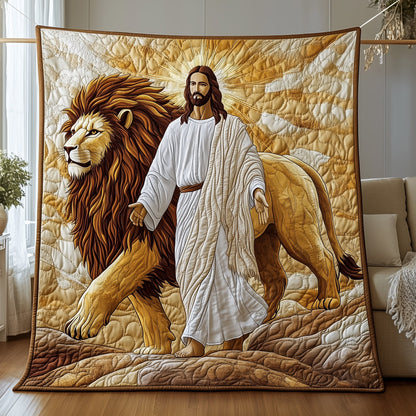 Strength in His Name Quilted Blanket GFTOAB4814