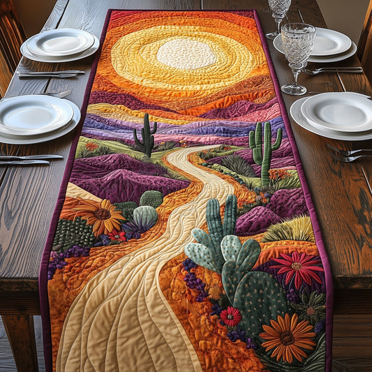 Cactus Road to Light Quilted Table Runner GFTOAB4872