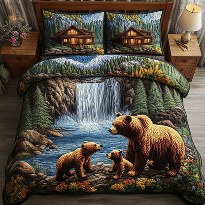 Together in the Wild 3-Piece Quilted Bedding Set GFTOAB5023