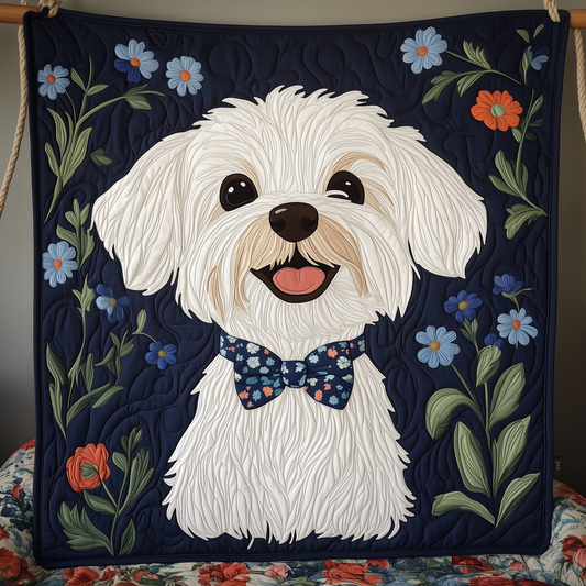 Maltese Quilted Blanket GFTOAB540