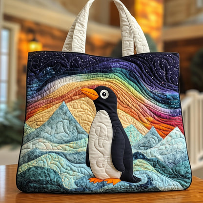 Penguin Paradise Quilted Tote Bag GFTOHD10346
