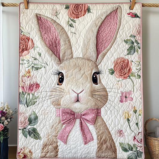 Joyful Rabbit Quilted Blanket GFTOHD1041