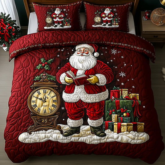 Festive Santa Duvet Cover Set GFTOHD10686