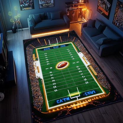 American Football Stadium Area Rug GFTOHD11173