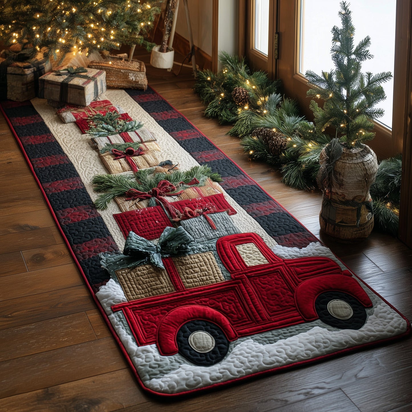 Christmas Spirit Runner Rug GFTOHD11256