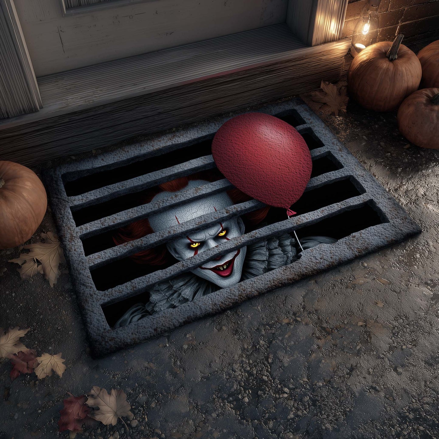 Creepy Clown Doormat GFTOHD11430