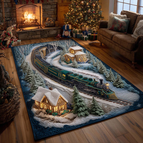 Emerald Polar Train Area Rug GFTOHD11826