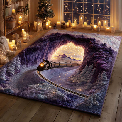 Enchanted Winter Rail Area Rug GFTOHD11835
