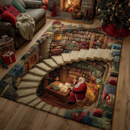 Santa Gift Vortex Area Rug GFTOHD12148