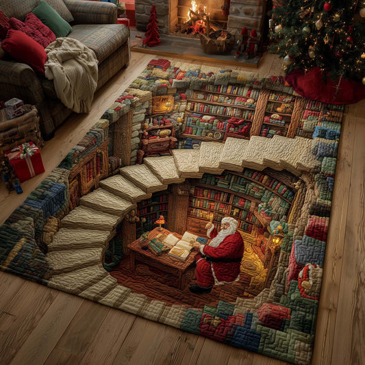 Santa Gift Vortex Area Rug GFTOHD12148