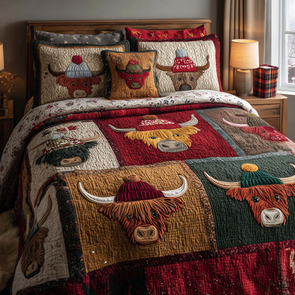 Highland Farmstead 3-Piece Quilted Bedding Set GFTOHD12761