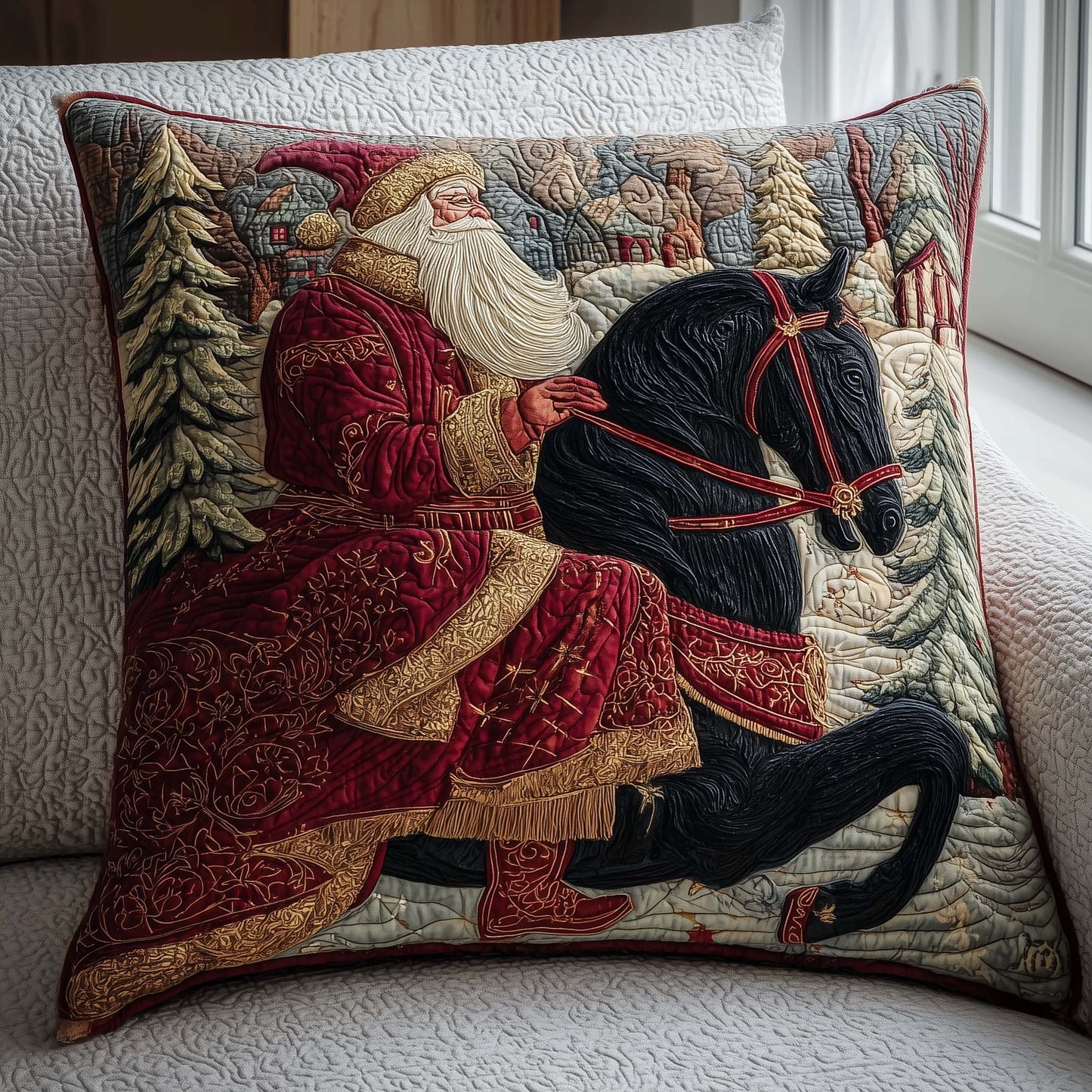 Santa Dream Quilted Pillow Case GFTOHD12981