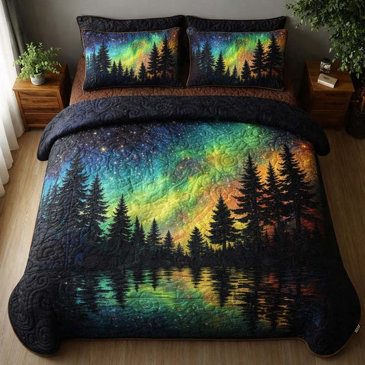 Aurora Pine Lake 3-Piece Quilted Bedding Set GFTOHD13237