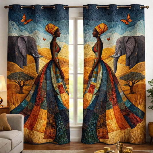 Savanna Dream Quilted Curtains GFTOHD13260