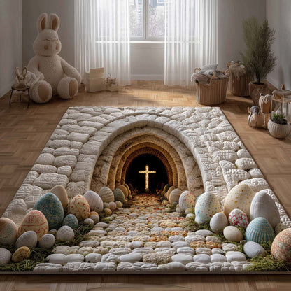 Easter Resurrection Path Area Rug GFTOHD13919